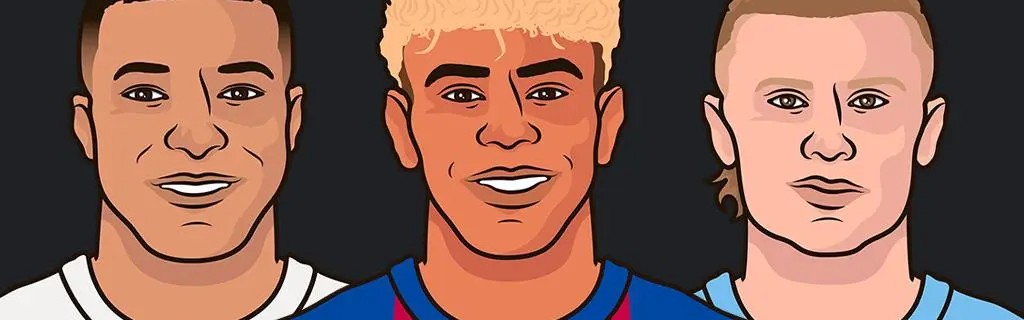 kaiyun-五大联赛射门榜：亚马尔20次居首，姆巴佩18次第二