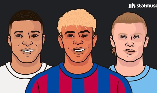 kaiyun-五大联赛射门榜：亚马尔20次居首，姆巴佩18次第二